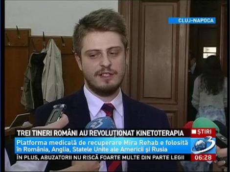 Trei tineri au revoluţionat Kinetoterapia