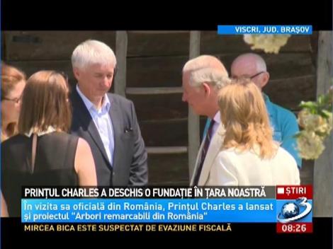 Prinţul Charles a deschis o fundaţie în ţara noastră