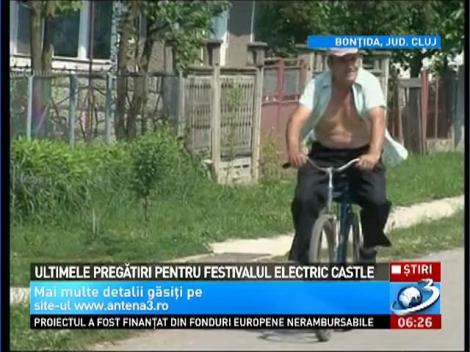 Ultimele pregătiri pentru festivalul  Electric castle