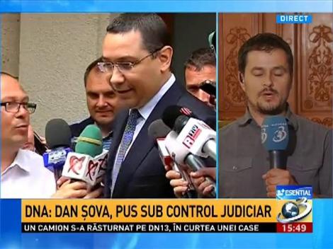 DNA: Dan Şova, pus sub control judiciar