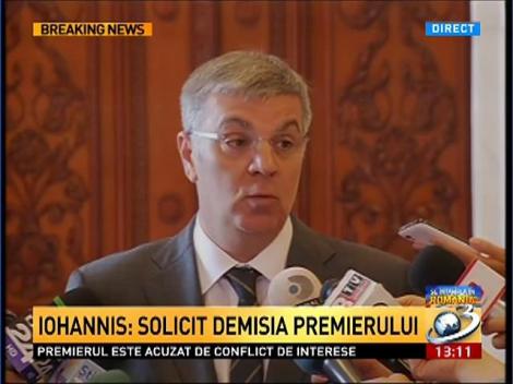 Zgonea: V-am informat că a fost primit. Nu am desfăcut &icirc;ncă plicul