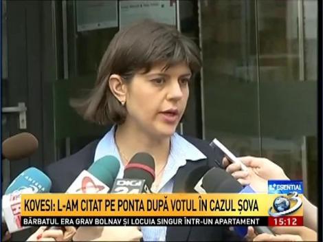 Kovesi: Procurorii nu urmăresc ce se întâmplă în spaţiu public atunci când dispun anumite proceduri