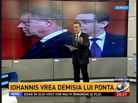 Subiectiv. Ponta, urmărit penal de DNA. Iohannis: Sper că îşi va da demisia