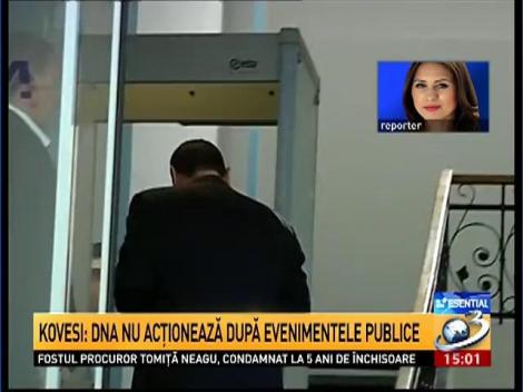 Kovesi: DNA nu acţionează după evenimente publice