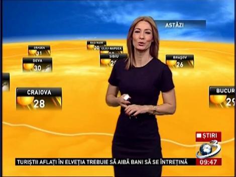 Cum va fi vremea &icirc;n următoarele ore