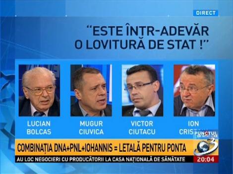 Punctul de &icirc;nt&acirc;lnire. Lovitură de stat sau corupţie la v&acirc;rf?