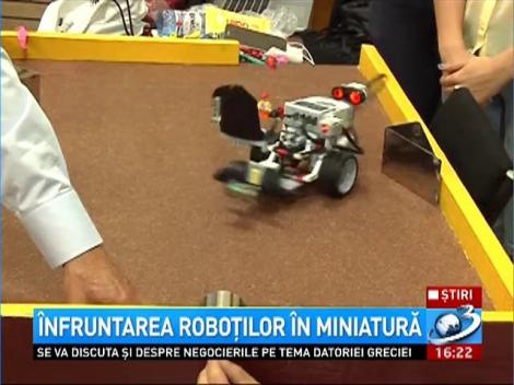 &Icirc;nfruntarea roboţilor &icirc;n miniatură