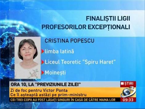 Liga Profesorilor excepţionali a ajuns la etapa a patra