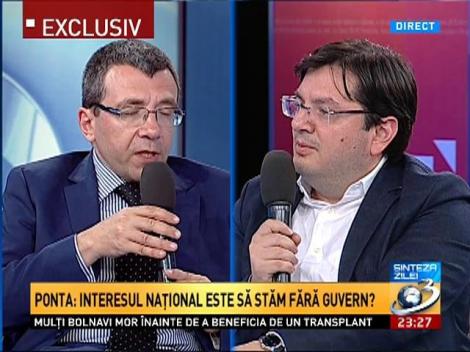 Ce ar face liberalii dacă ar trece moţiunea de cenzură? Mihai Voicu: "Vă trimit un link cu programul de guvernare"