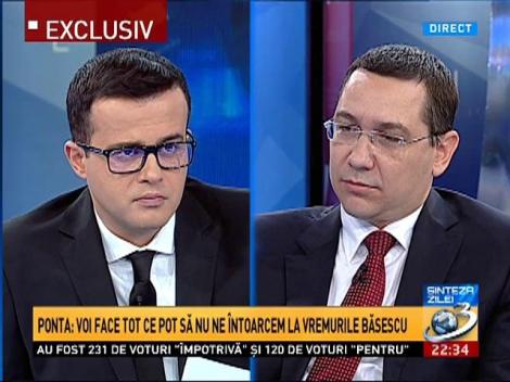 Victor Ponta: Alina Gorghiu seamănă cu Elena Udrea în 2005. Sincer, sper să mă înşel