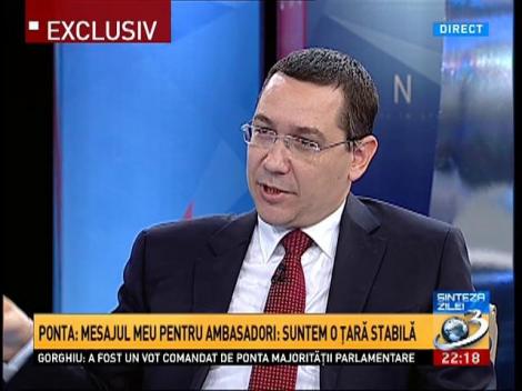 Ponta: Cei de la PNL se duc &icirc;n PE şi se pl&acirc;ng că e rău &icirc;n Rom&acirc;nia, să nu fim primiţi &icirc;n Schengen