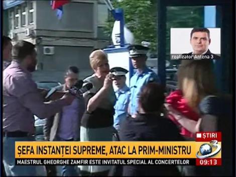 Radu Tudor: Mă miră afirmaţia preşedintei ÎCCJ