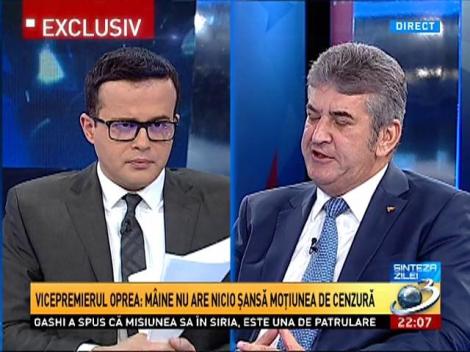 Sinteza Zilei. Gabriel Oprea, despre securitatea Rom&acirc;niei