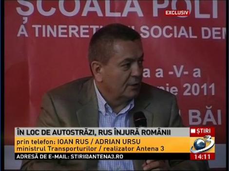 Ioan Rus vorbeşte despre declaraţia făcută