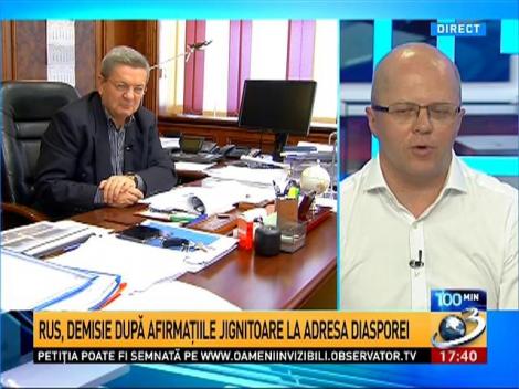 Adrian Ursu: Este primul moment al unei mobilizări publice extrem de rapide