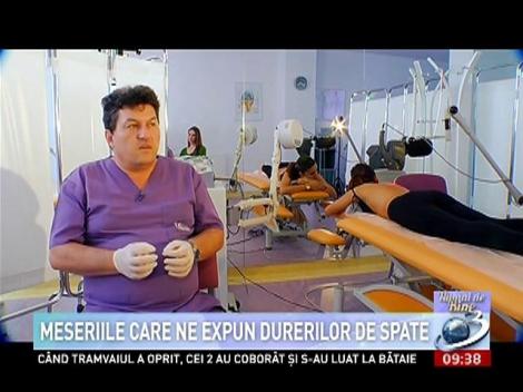 Numai de bine: Meseriile care ne expun durerilor de spate