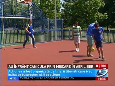 Au &icirc;nfr&acirc;nt canicula prin mişcare &icirc;n aer liber