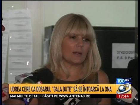 Elena Udrea cere ca dosarul "Gala Bute" să se întoarcă la DNA