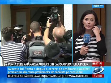 Victor Ponta s-a operat la picior &icirc;n Turcia