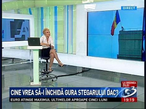 La ordinea zilei. Cine vrea să-i închidă gura stegarului dac?