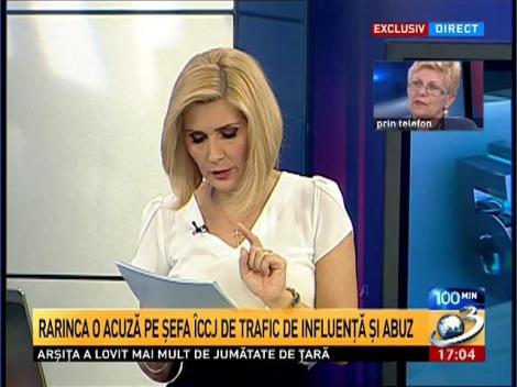 Mariana Rarinca reclamă la CSM abuzurile procurorilor DNA