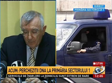 Percheziţii la sediul Primăriei Sectorului 1