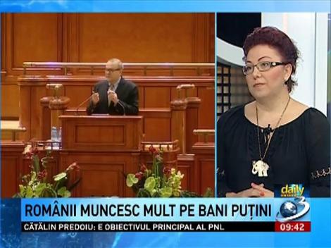 Daily Income: Românii muncesc mult pe bani puţini