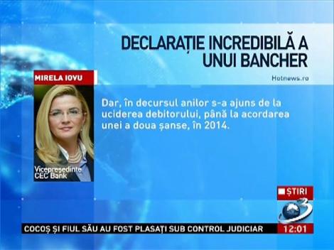 Şefa de la CEC regretă că datornicii nu fac închisoare