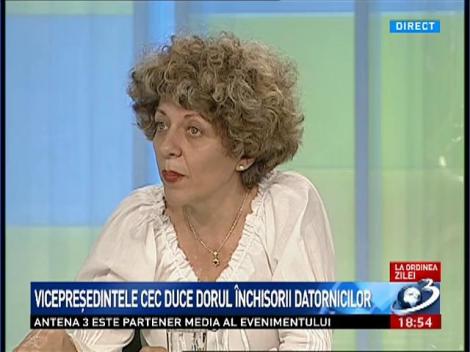 Ordinea zilei. Vicepreşedintele CEC duce dorul &icirc;nchisorii datornicilor