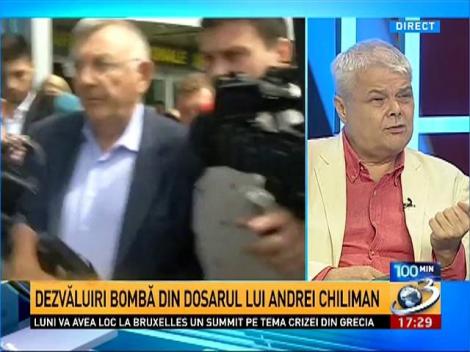 100 de minute: Dezvăluire bombă din dosarul lui Andrei Chiliman