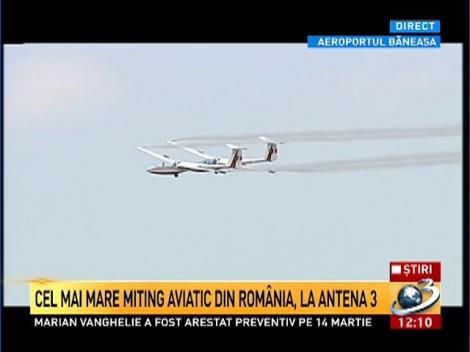 Cel mai mare miting aviatic din România, la Antena 3