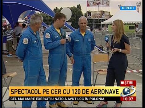 Imagini spectaculoase de la BIAS, cel mai mare show aerian din România