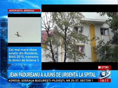 Jean Pădureanu a ajuns de urgenţă la spital