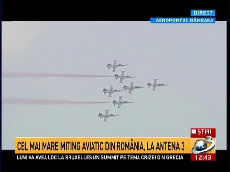 BIAS 2015: Turkish Stars, demonstraţie spectaculoasă pe Aeroportul Băneasa