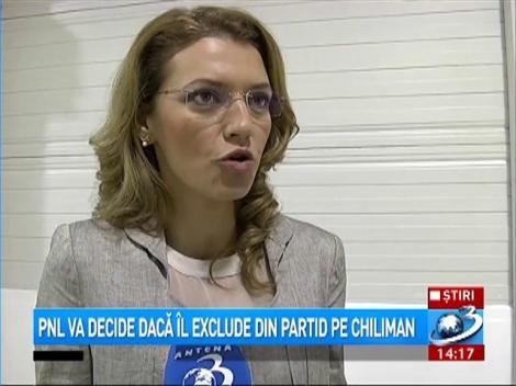 PNL va decide dacă îl exclude din partid pe Chiliman