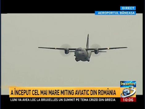 Imagini de la cel mai mare miting aviatic din România