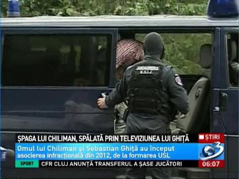 Şpaga lui Chiliman, spălată prin televiziunea lui Ghiţă