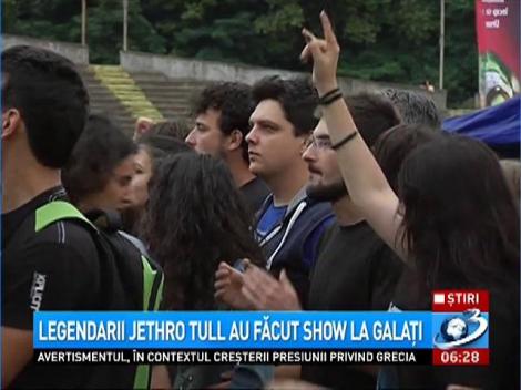 Legendarii Jethro Tull au făcut show la Galaţi