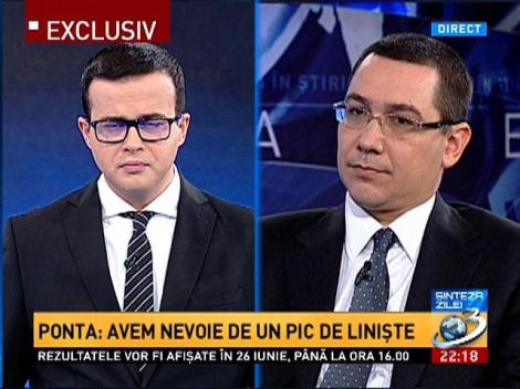 Sinteza zilei: Ponta: Ipoteza că m-am operat &icirc;n Turcia ca să fug de DNA, o imbecilitate băsistă