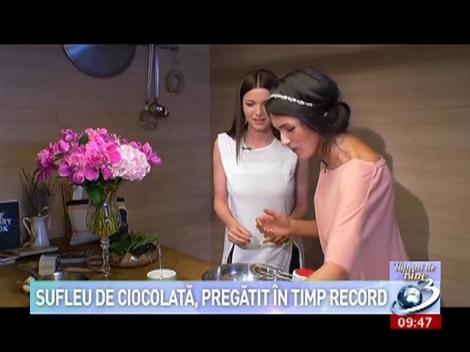 Numai de Bine: Sufleu de ciocolată, pregătit în timp record