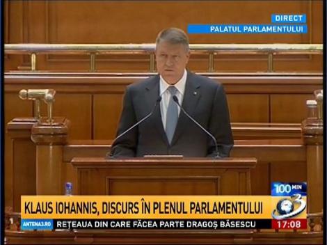 Klaus Iohannis prezintă strategia de apărare a ţării