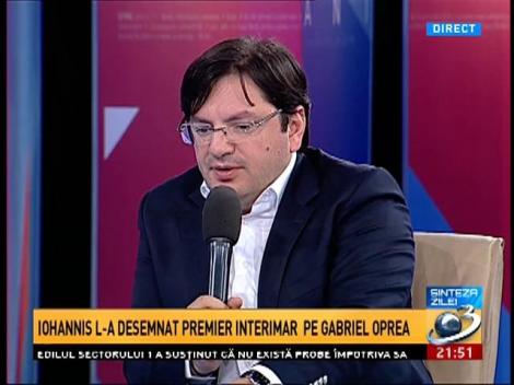 Atanasiu: Aşteptăm &icirc;n continuare gestul de onoare al premierului