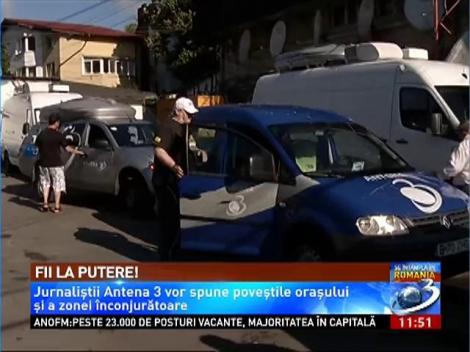 Fii la putere! Antena 3 este, începând de azi, la tine în oraş!