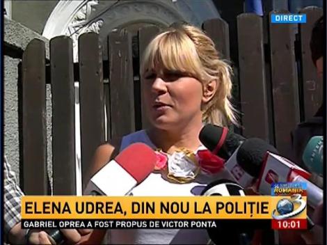 Elena Udrea, din nou la poliţie