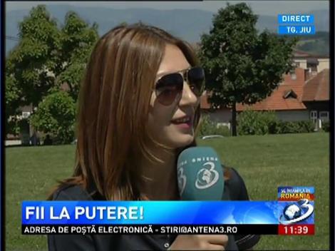 Fii la putere! Antena 3 este &icirc;n T&acirc;rgu Jiu