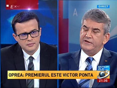 Gabriel Oprea: Premierul este Victor Ponta