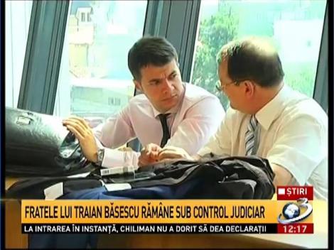 Mircea Băsescu răm&acirc;ne sub control judiciar