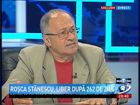 Roşca Stănescu, liber după 262 de zile