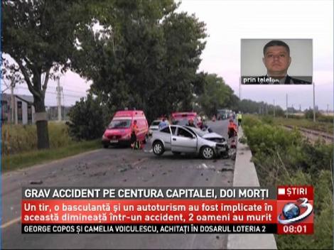 GRAV ACCIDENT de circulaţie pe centura Capitalei