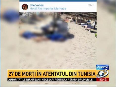 Cel puţin 27 persoane au fost ucise &icirc;n atacurile din Tunisia